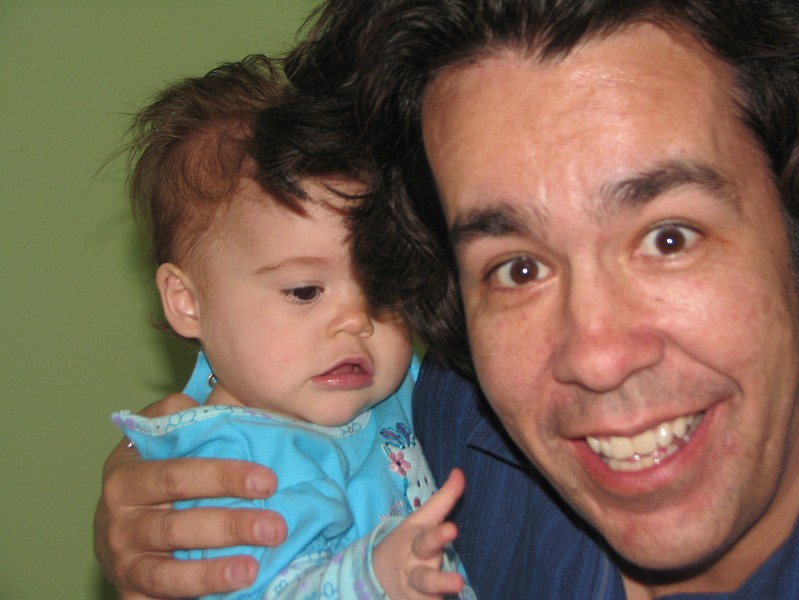 IMG_2603.JPG - My hair looks almost as good as Daddy's.