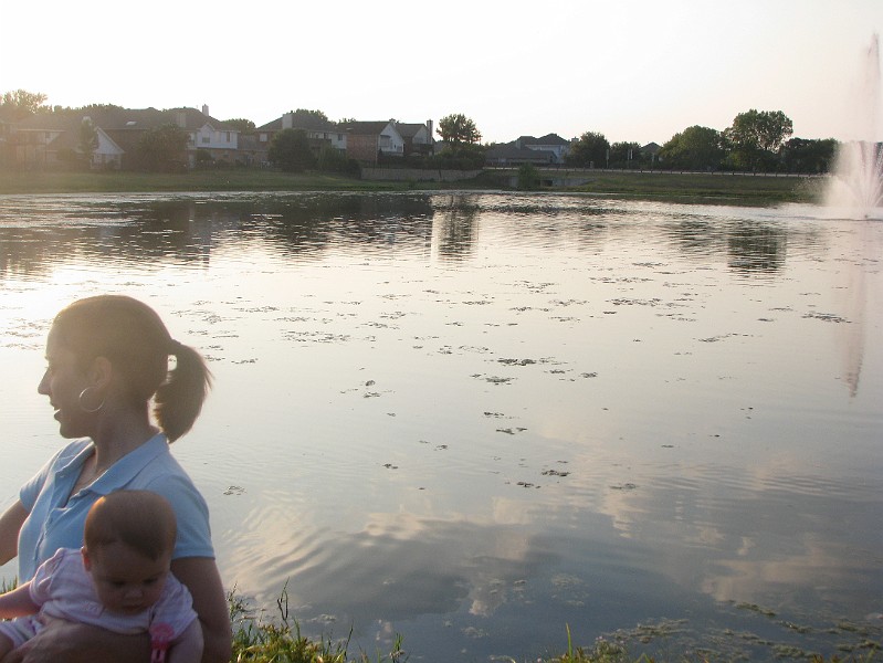 DuckPond.JPG - Me & Mommy at the park.