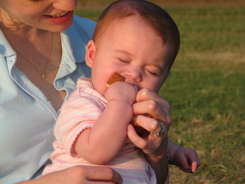 EatingBread.JPG - ...wait, lemme taste that.